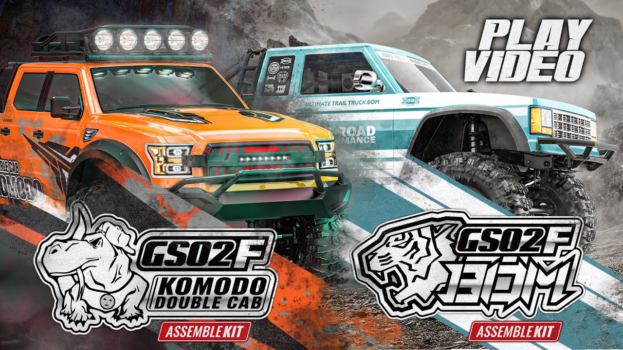 Gmade GS02F BOM TC KIT GM57011 4WD 1/10 ラジコンカー オフロード