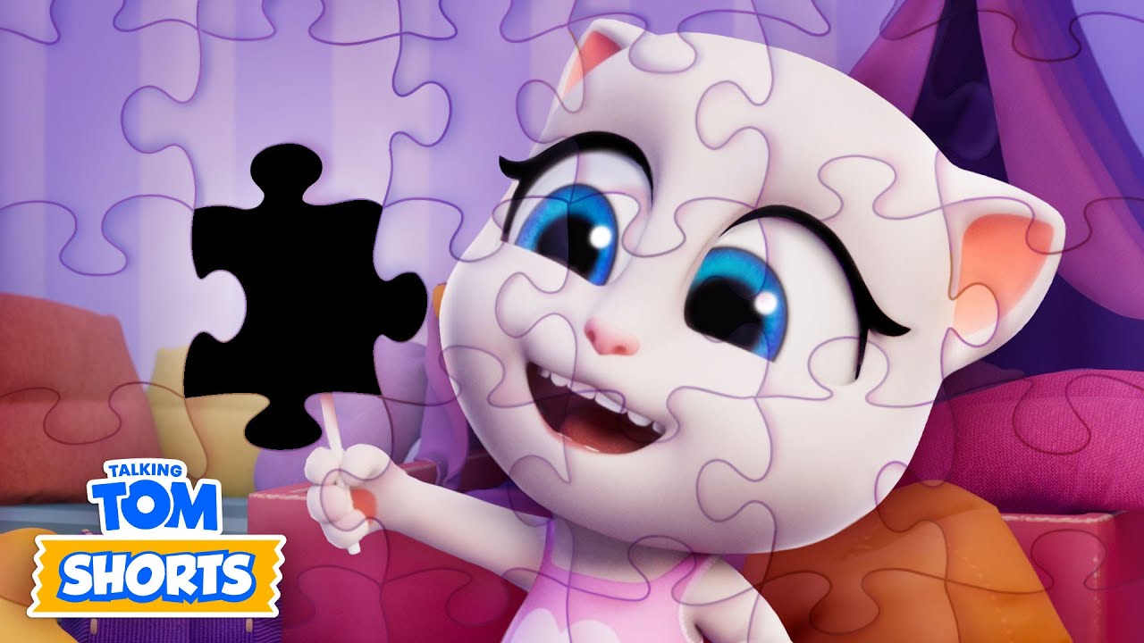 🧩🔎 The Lost Puzzle Piece 🤔 Talking Tom Shorts - YouTube
