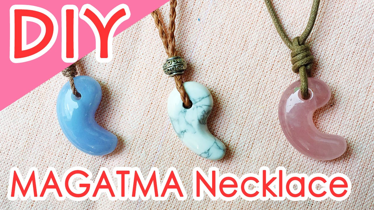 MAGATAMA Necklace Tutorial 覚えておくと超便利な結び方!! 勾玉