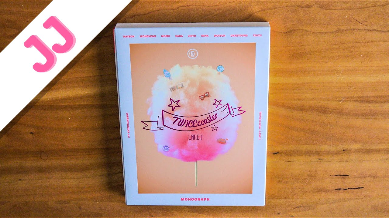 TWICEcoaster : Lane 1 Monograph - TWICE Photobook Unboxing | JJ