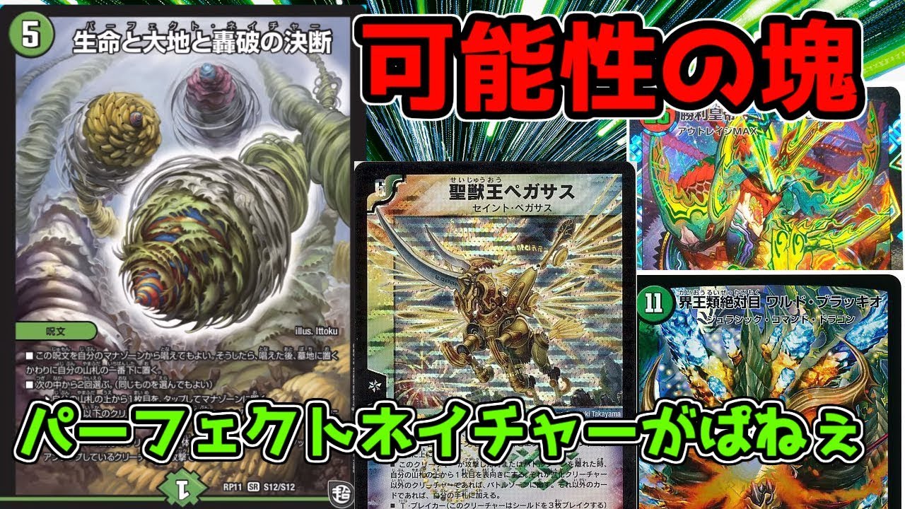 デュエマゆっくり解説】パーフェクトネイチャーが可能性の塊だった