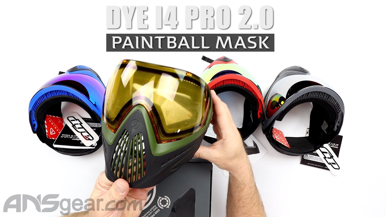 Dye I4 Pro 2.0 Paintball Mask - Meltdown
