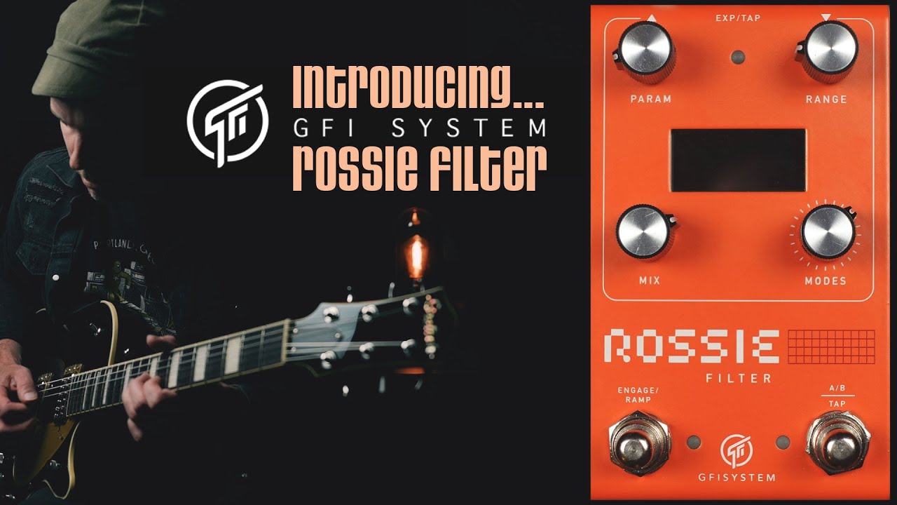 Demos in the Dark // GFI System Rossie Filter // Guitar Pedal Demo