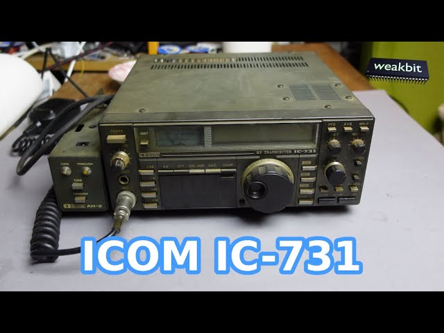 ICOM IC-731 repair - YouTube