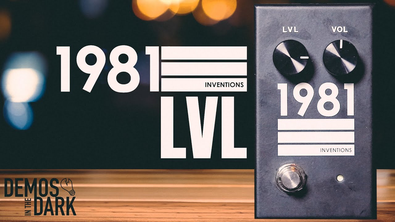 1981 Inventions LVL: Guitar Pedal Demo - YouTube