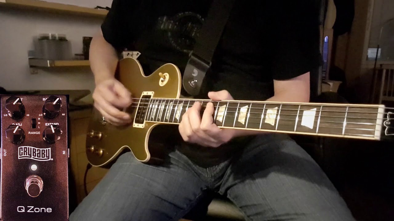 Dunlop CryBaby Q Zone - Demo - Estranged Guitar Cover - YouTube