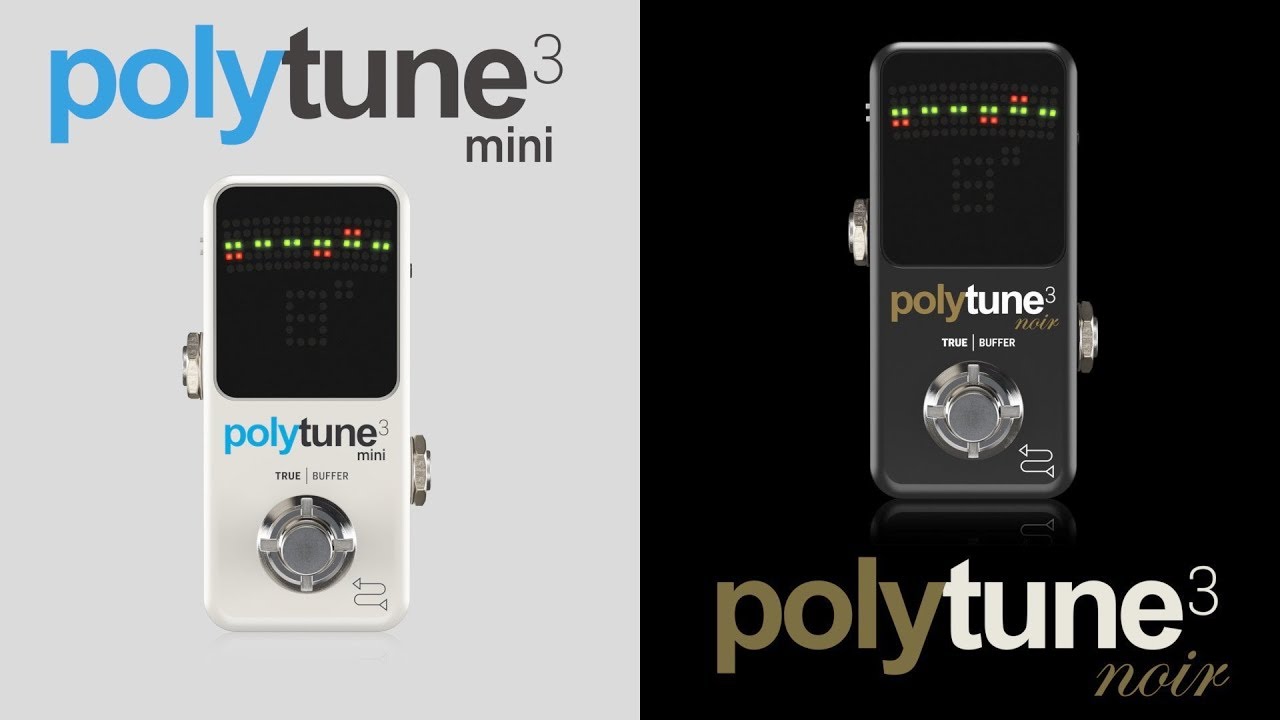 TC Electronic POLYTUNE 3 MINI - ペダル型ポリフォニックチューナー
