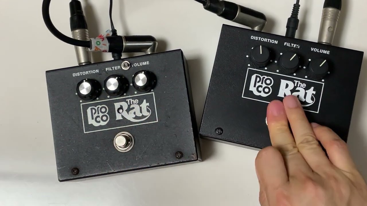 ProCo Rat - Big Box Reissue 1991 - YouTube