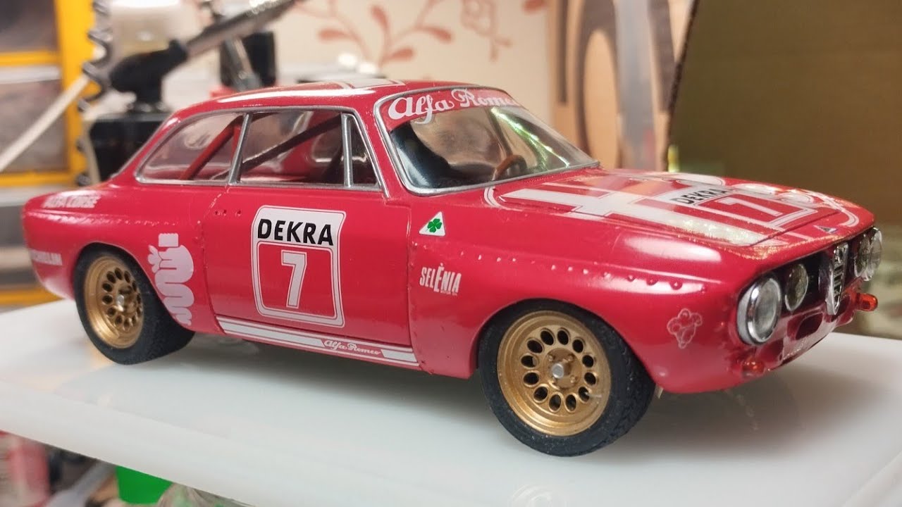 Ferrari Dino 206s 1:24 scale full detail - my resin kit - YouTube