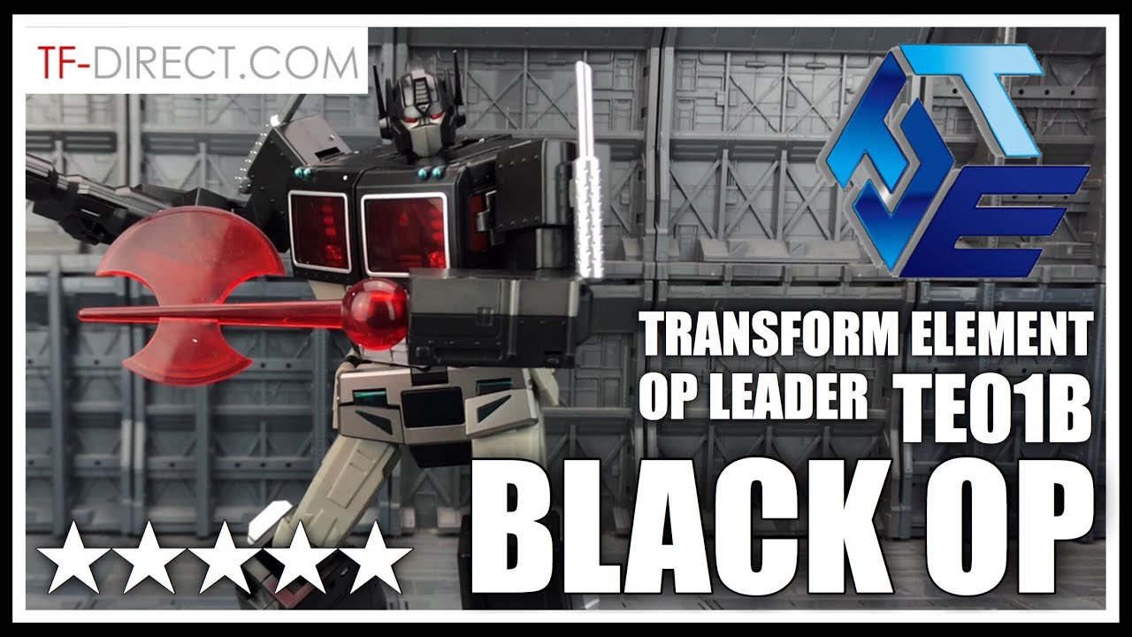 Transform Element TE-01B BLACK OP Transformers Masterpiece Nemesis