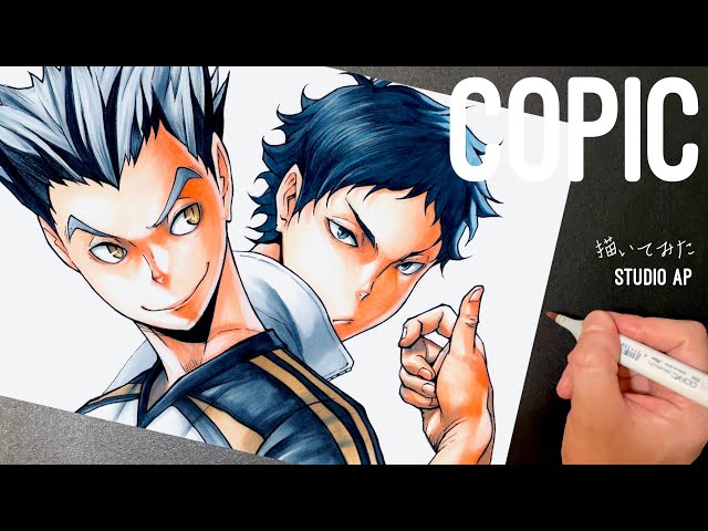 ハイキュー‼︎】木兎光太郎X赤葦京治 描いてみた Haikyuu!! | Drawing