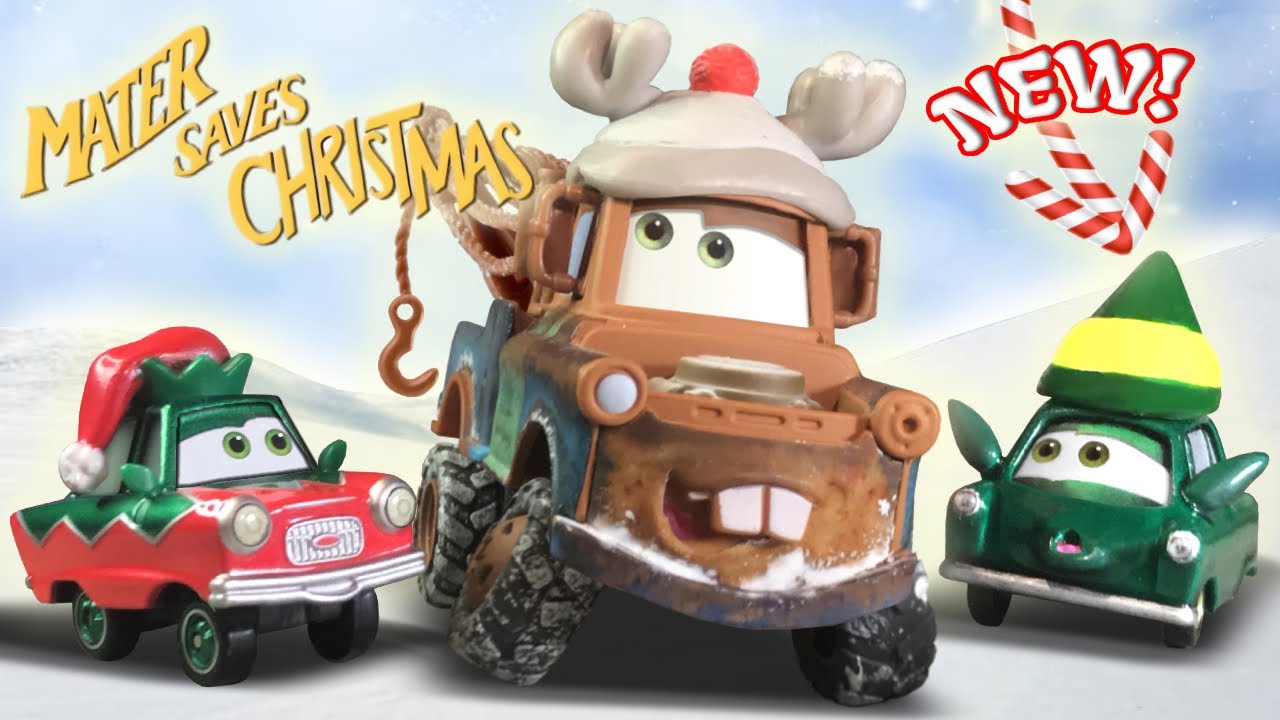 Cars Mater Saves Christmas Jan Ice the Elf Diecast Review - YouTube