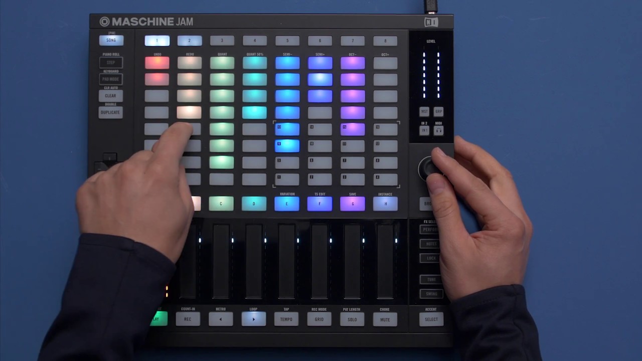 Maschine Jam Workflow: Randomizer | Native Instruments - YouTube