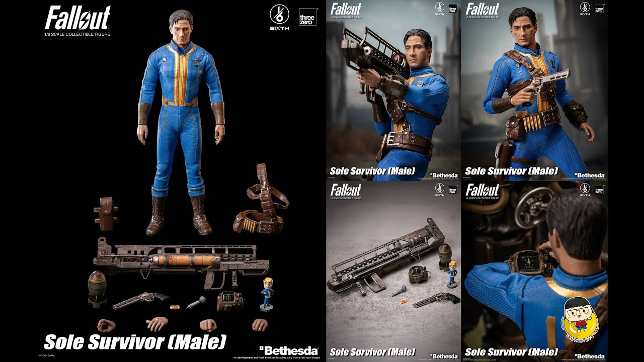 Preview 1/6 Fallout/Radiation Series - Sole Survivor (Male) Action