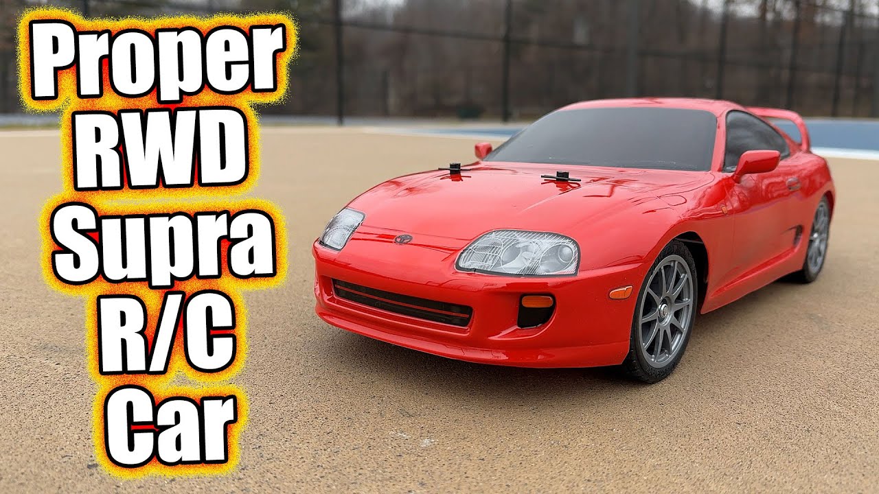 Video review of Tamiya 58733 Toyota Supra (JZA80) with the new