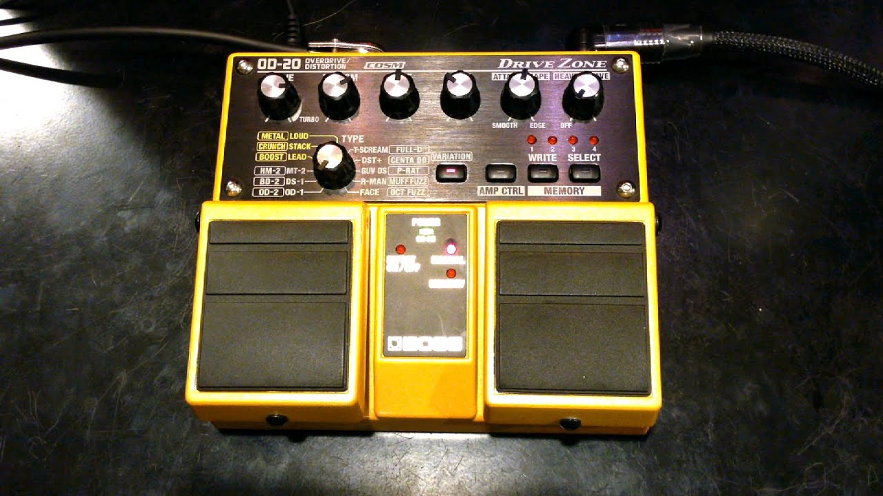 BOSS OD-20 Overdrive/Distortion – Found Sound
