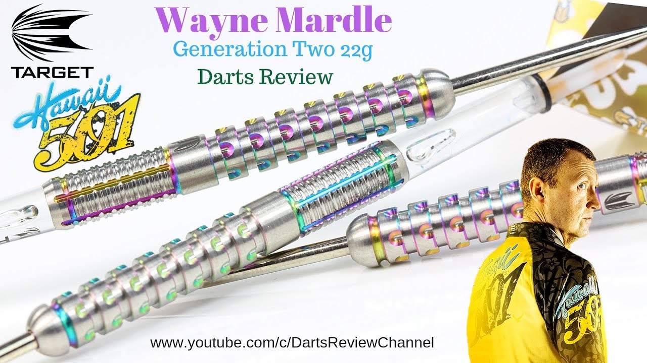 Target Wayne Mardle Gen 2 22g darts review - YouTube