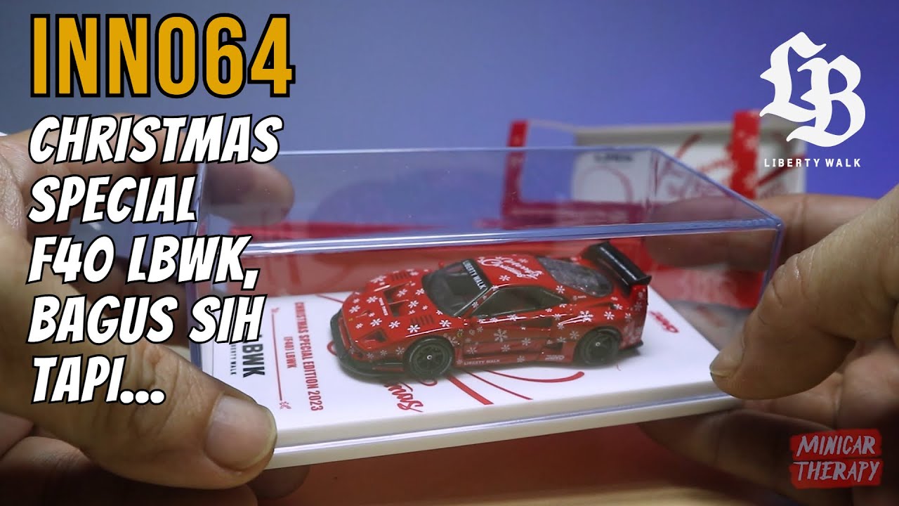 CHRISTMAS SPECIAL EDITION 2023, INNO64 FERRARI F40 LIBERTY WALK