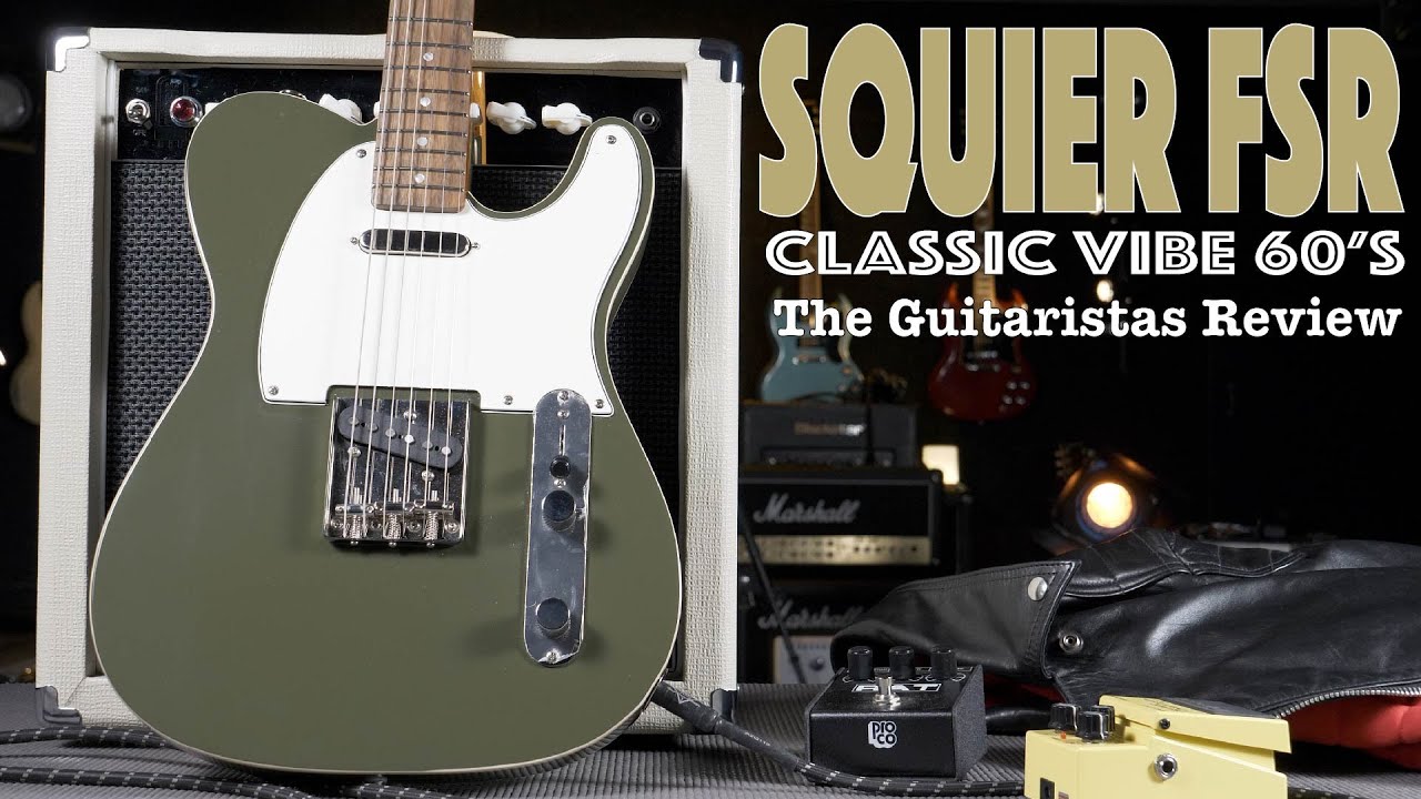 Squier FSR Classic Vibe 60's Custom Telecaster - Ltd Edition