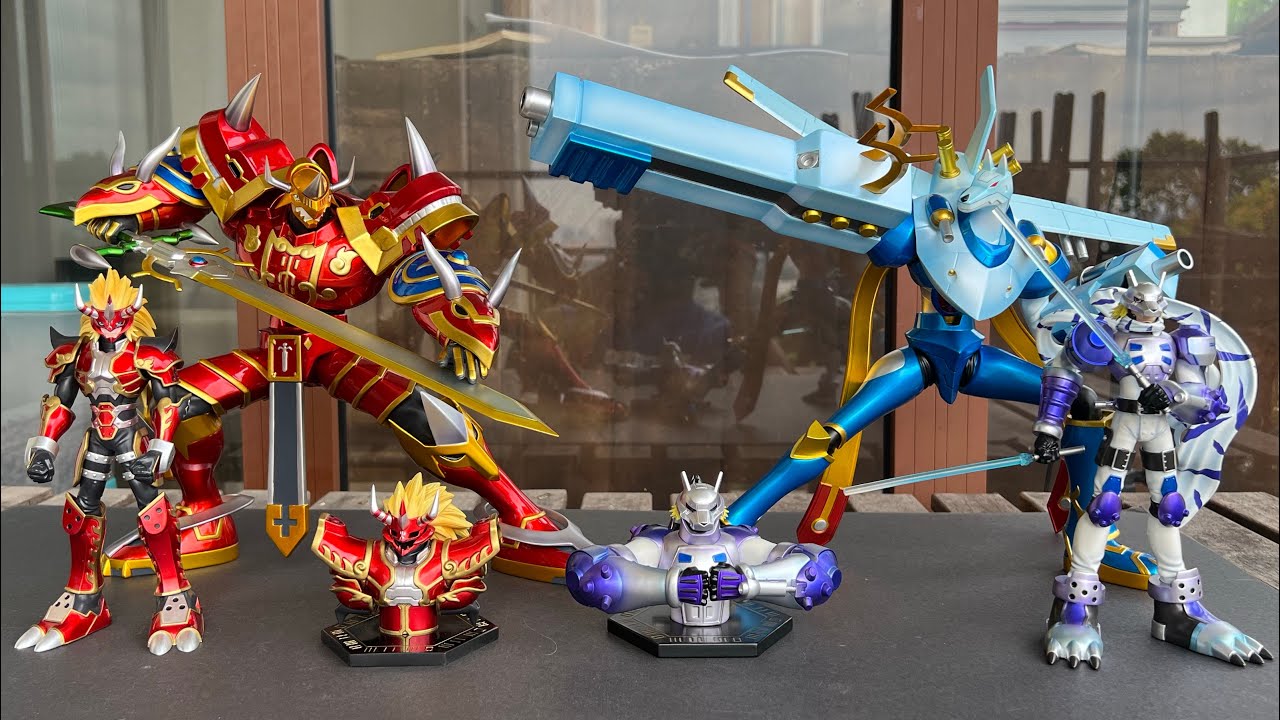 KaiserGreymon (カイゼルグレイモン) & MagnaGarurumon (マグナ