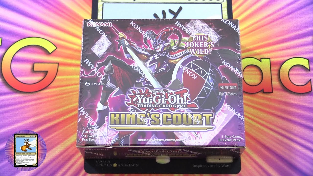 Yu-Gi-Oh! King's Court Booster Box Opening! - YouTube