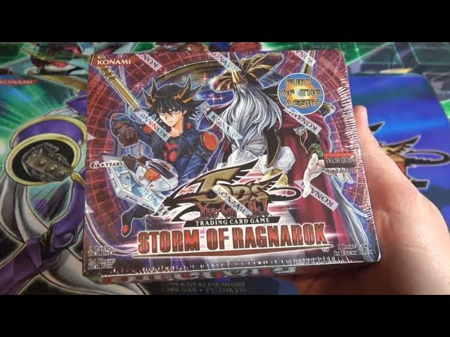 Yugioh 5D's Storm of Ragnarok 1st Edition Booster Box Unboxing
