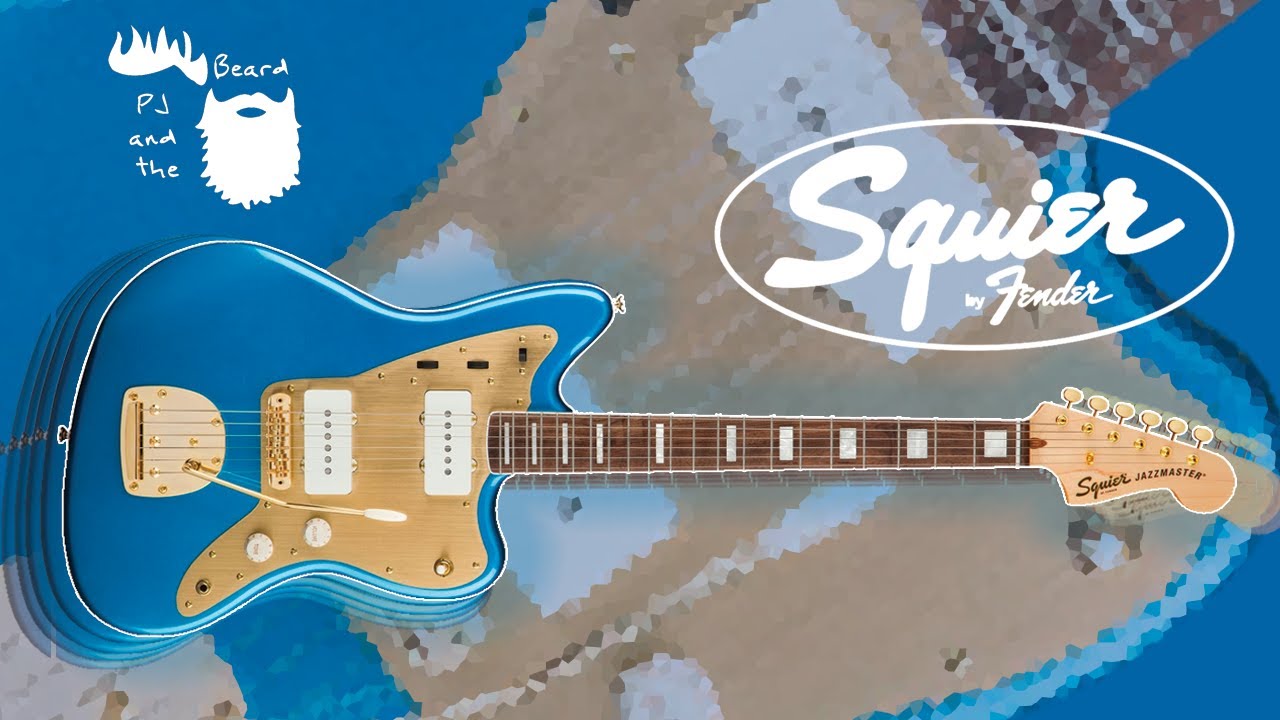 The Squier 40th Anniversary Jazzmaster Gold Edition - YouTube