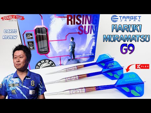 Target Of Japan RISING SUN G9 Haruki Muramatsu Darts Review - YouTube