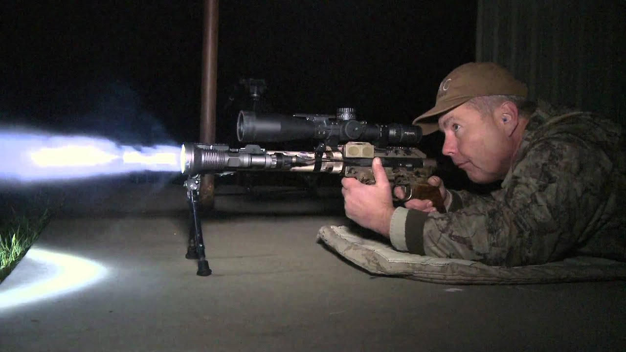 SureFire M962LT Live-Fire Video with David Tubb - YouTube