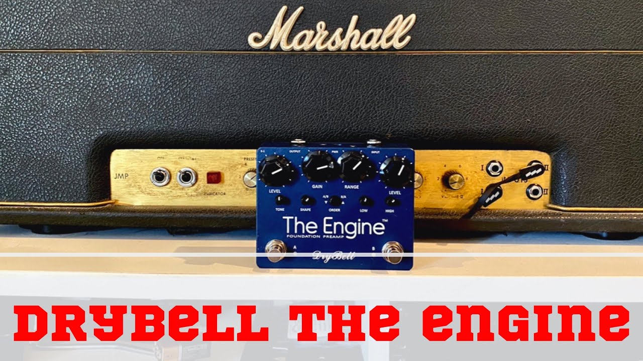 DryBell The Engine: British Amp in A Box + EQ/Boost