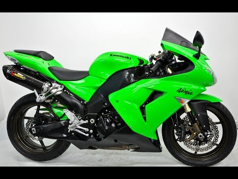 Kawasaki ZX10R D6F 2006 Green - YouTube