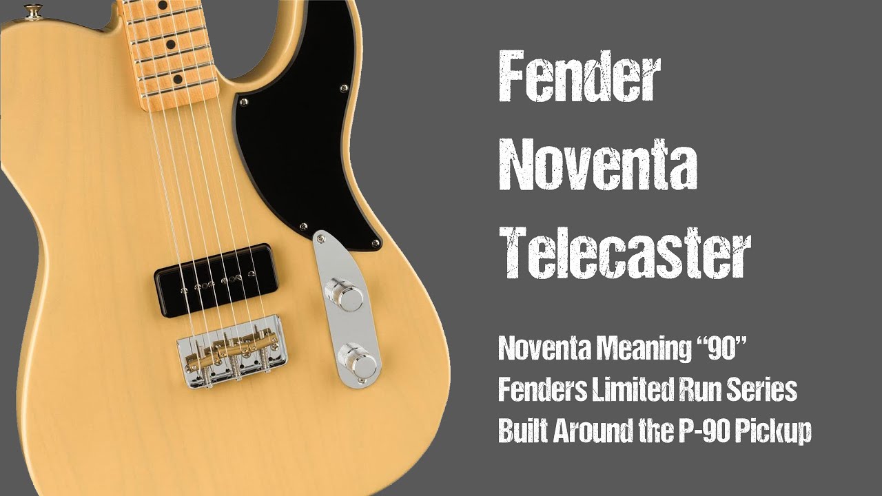 Fender Noventa Telecaster - YouTube