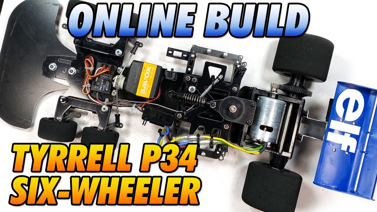 Tamiya Tyrrell P34 Six-Wheeler FULL Online Build - YouTube