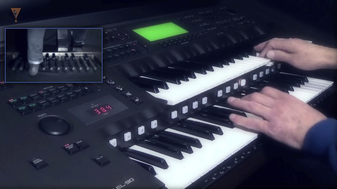 Sleigh Ride on Yamaha Electone EL90 organ - YouTube