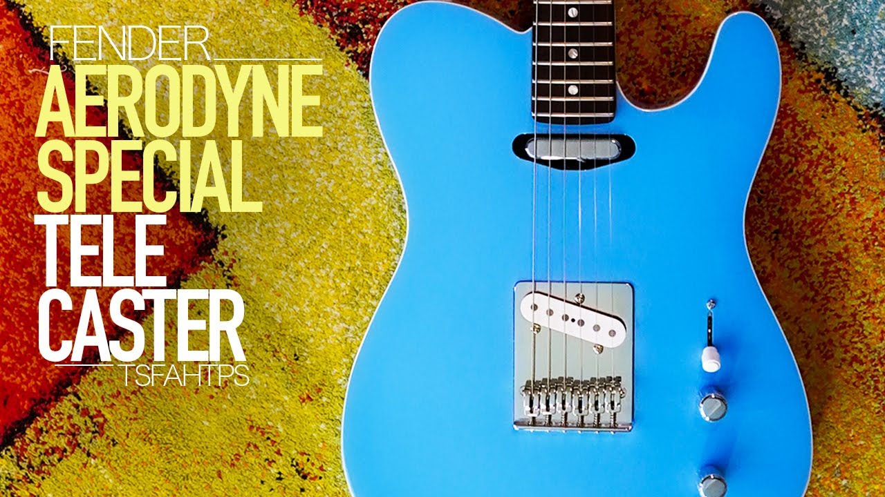 YepI bought it - Fender Aerodyne Special Telecaster - YouTube