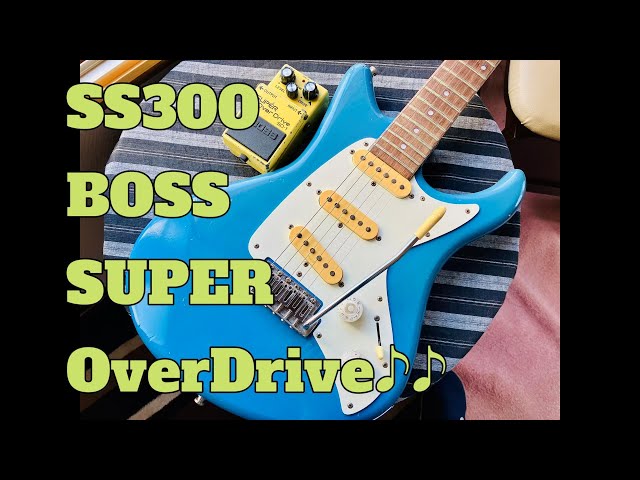 YAMAHA SS300をBOSS SUPER OverDriveで歪ませたら最高でした♪♪[辺見