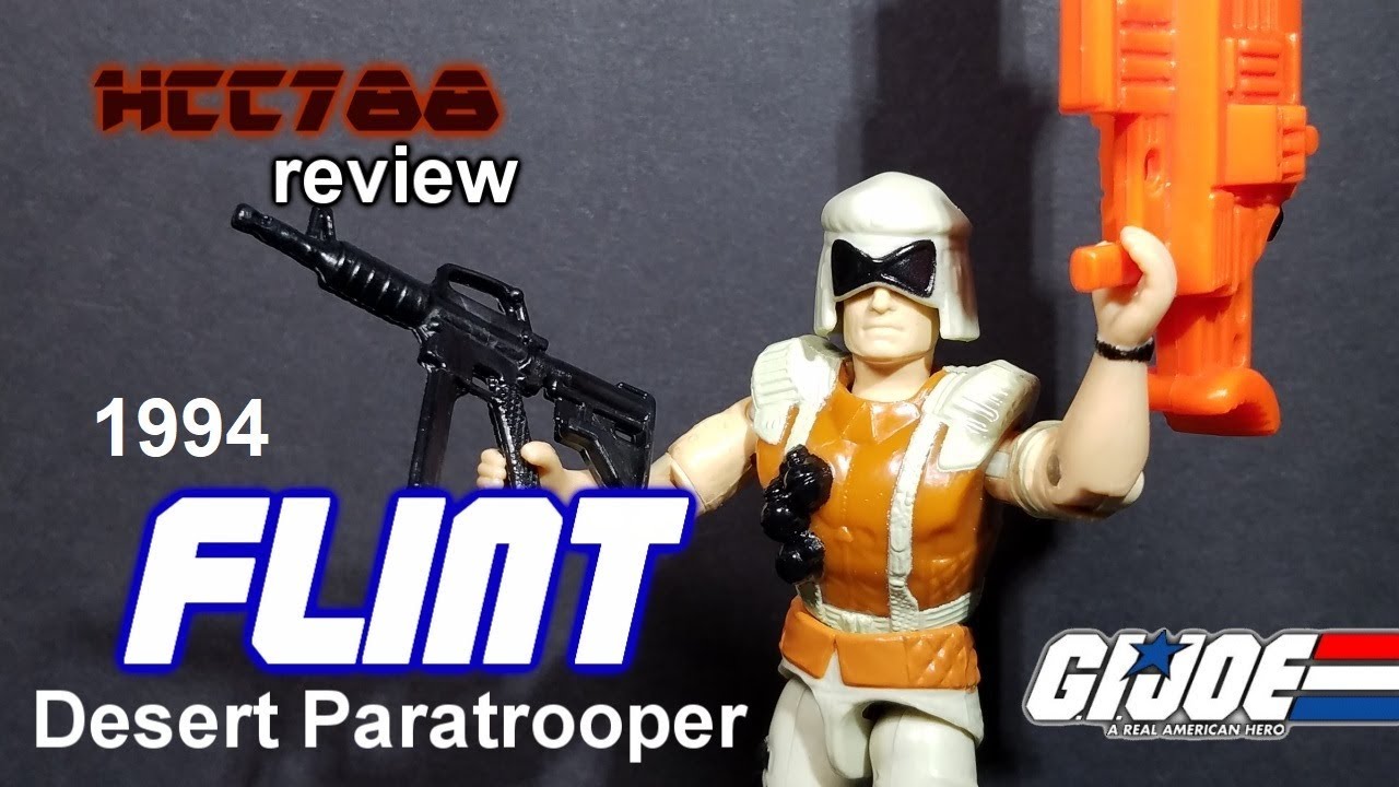 HCC788 - 1994 FLINT v4 - 90's Month - Vintage G.I. Joe toy review