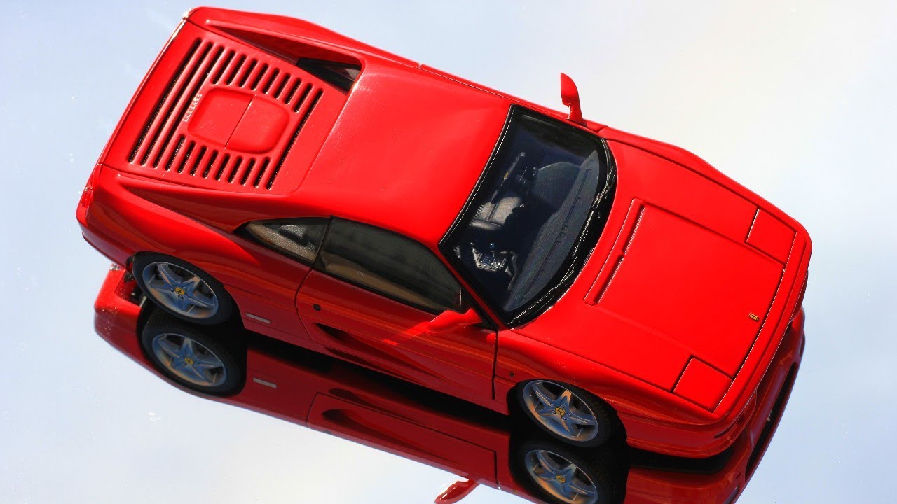 Ferrari F355 Berlinetta Geneva Motor Show 1994 (Kyosho) 1/18 - YouTube