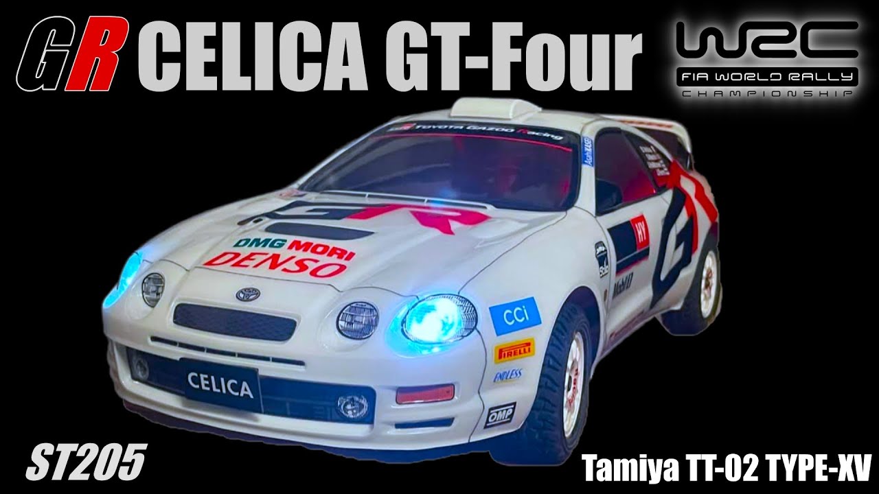 タミヤTT-02TYPE-XV GRセリカGT-FOUR(ST205)が欲しくなるビデオ Want