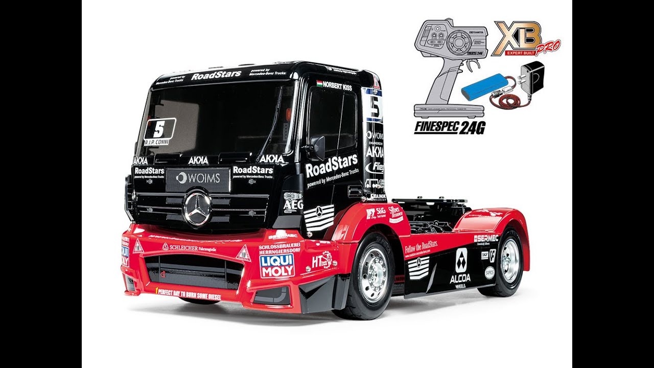 すぐ遊べるラジコン！】 XB 1/14 メルセデス・ベンツ アクトロス MP4