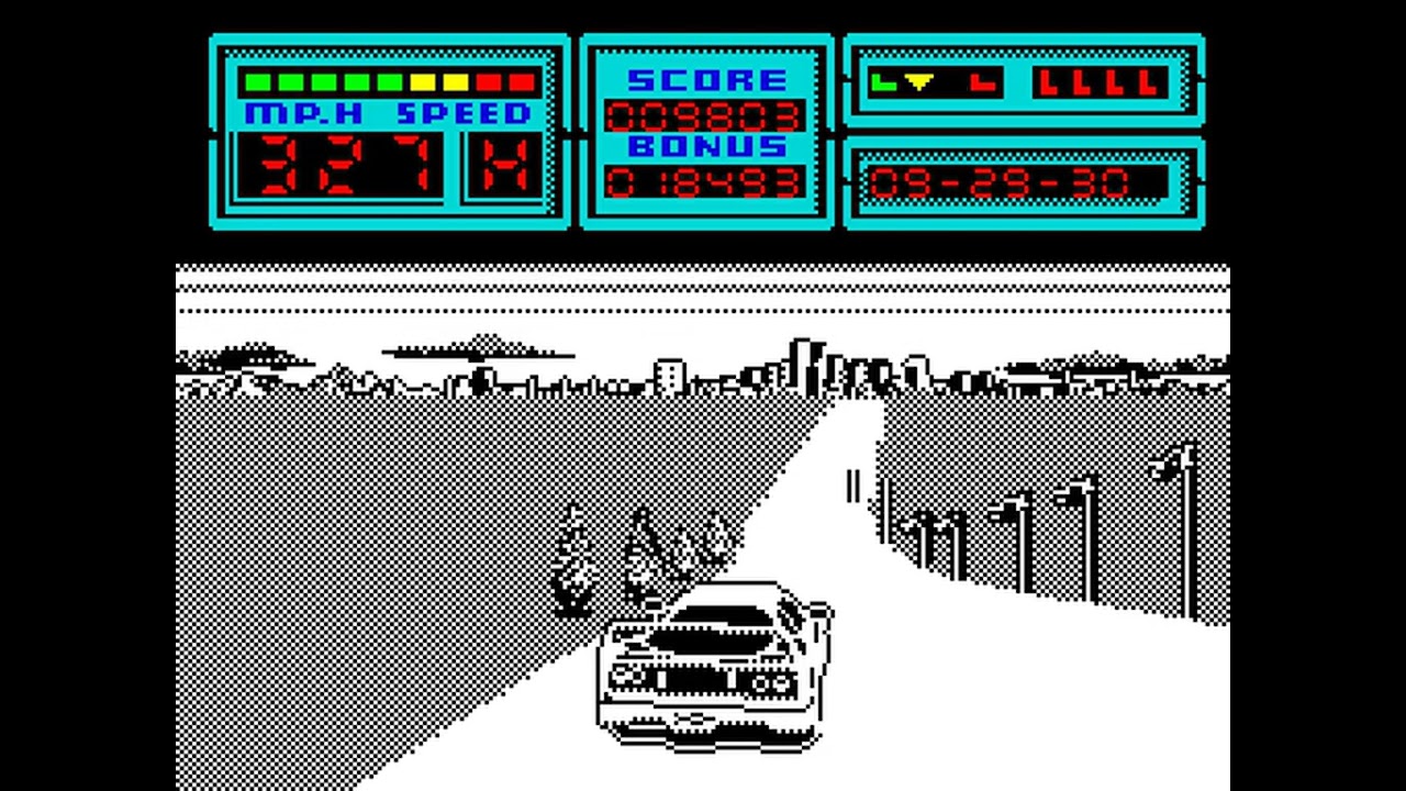 ZX Spectrum Longplay [229] Crazy Cars II (EU) - YouTube
