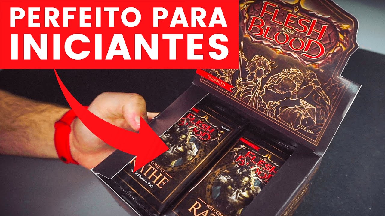 🎁 A CAIXA PARA INICIANTES! | Welcome to Rathe Booster Box (Flesh
