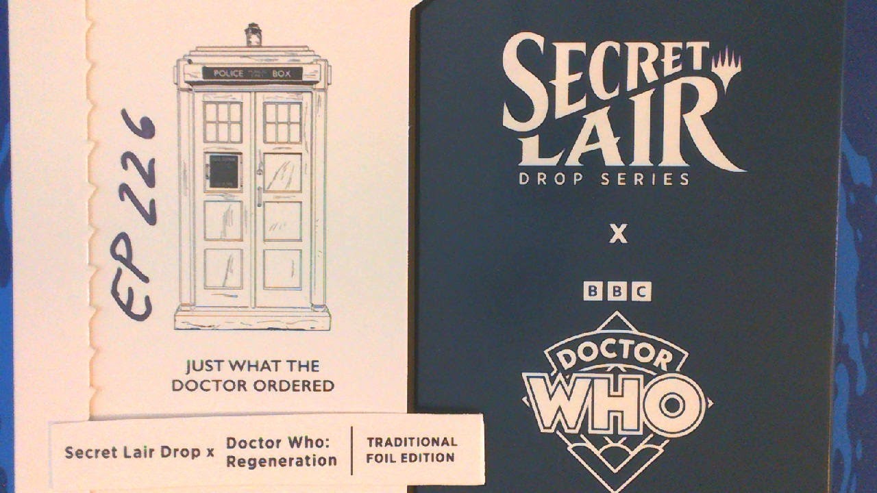 Secret Lair x Doctor Who: Regeneration Traditional Foil Edition