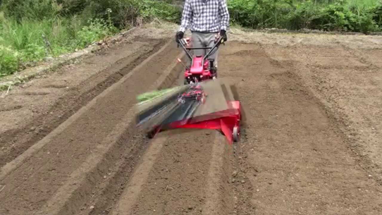 幅広うね立てセットSK・RK - YouTube