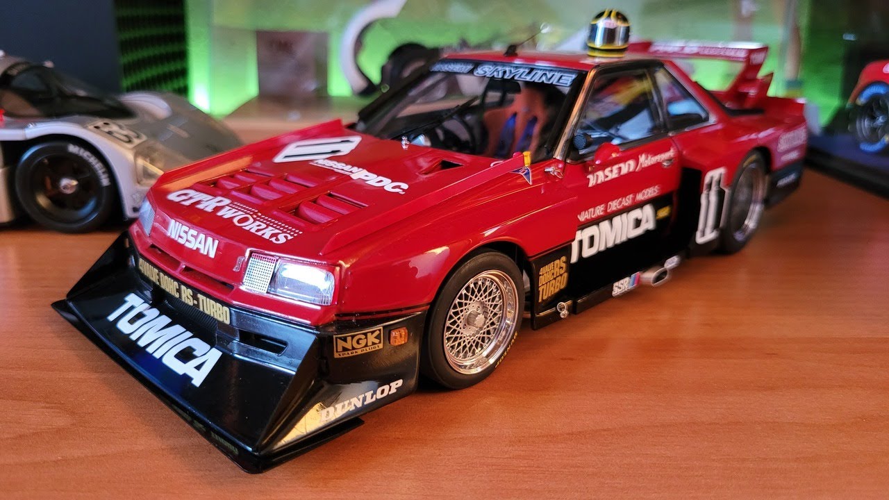Nissan Skyline RS Turbo Super Silhouette 1982 1:18 AUTOart - YouTube