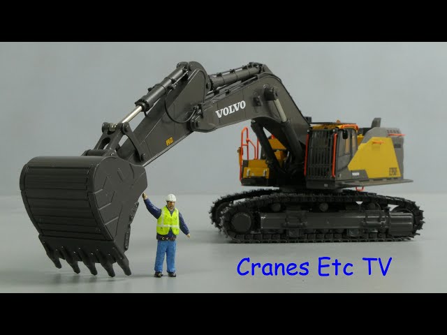 WSI Volvo EC950F Hydraulic Excavator by Cranes Etc TV - YouTube