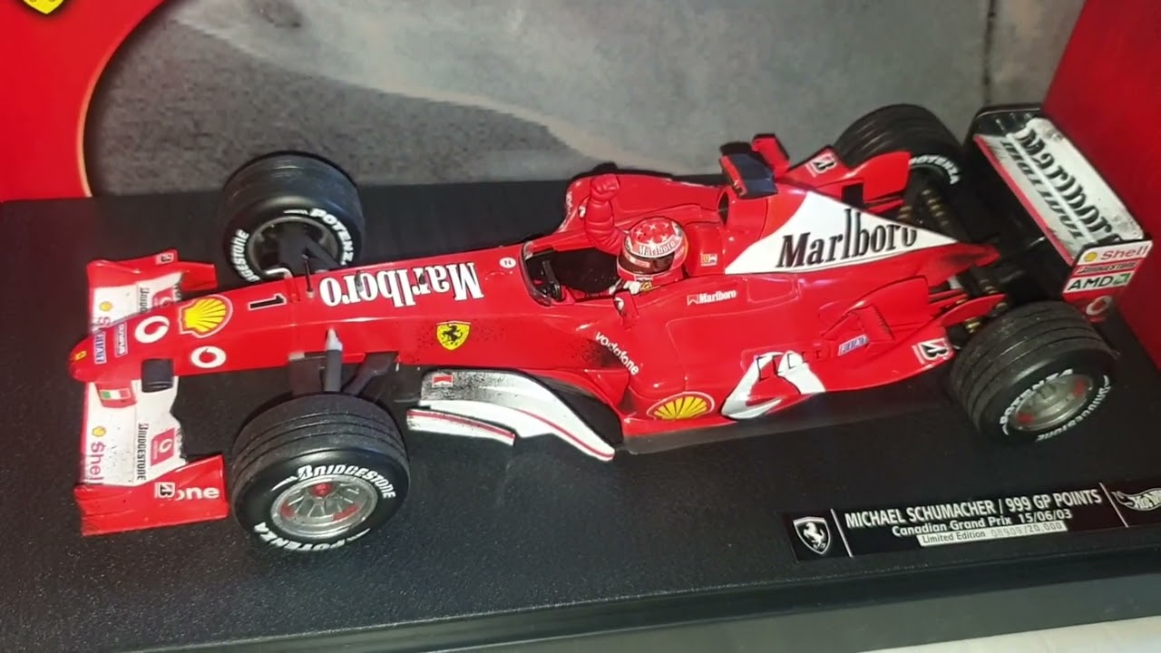 Ferrari F2003-GA ミニカー 1/18 ミハエル・シューマッハ 1/18