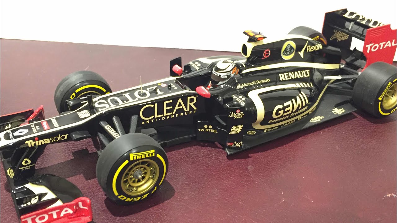 1:18 Lotus F1 Team Lotus Renault E20 Kimi Raikkonen 2012 diecast