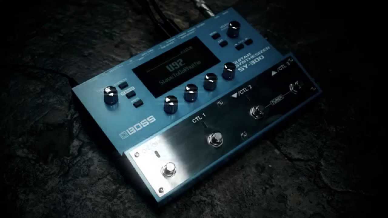 簡単接続のギターシンセBOSS SY-300は今月27日発売！ご予約受付中