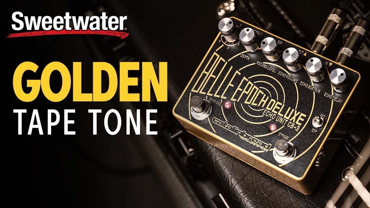 Catalinbread Belle Epoch Deluxe Tape Echo Demo - YouTube